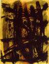 Armando BALDINELLI "Composition", 1962 - wash on paper - 53x40 cm THF