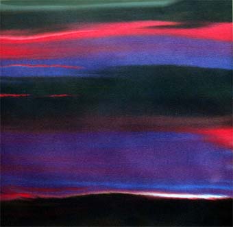 John J BLOM "Where the sun melts the moon VII."., 1988 - Parker Quick permanent inks - 37.5x38.5 cm ©THF