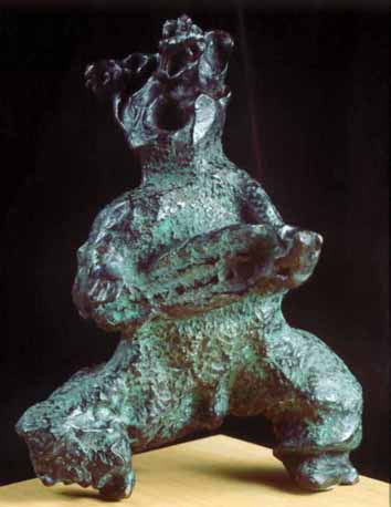 Lucas SITHOLE "Dancing Goliath", 1991 (Agranat Bequest) - LS9106