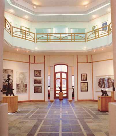 University of Fort Hare, Alice - Interior view of De Beers Centenary Art Gallery